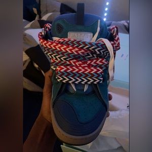 Lanvin curb sneakers